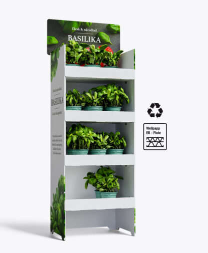 Produktställ i Kartong Eco Effektiv