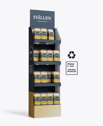 Produktställ i Kartong Eco Prispressaren