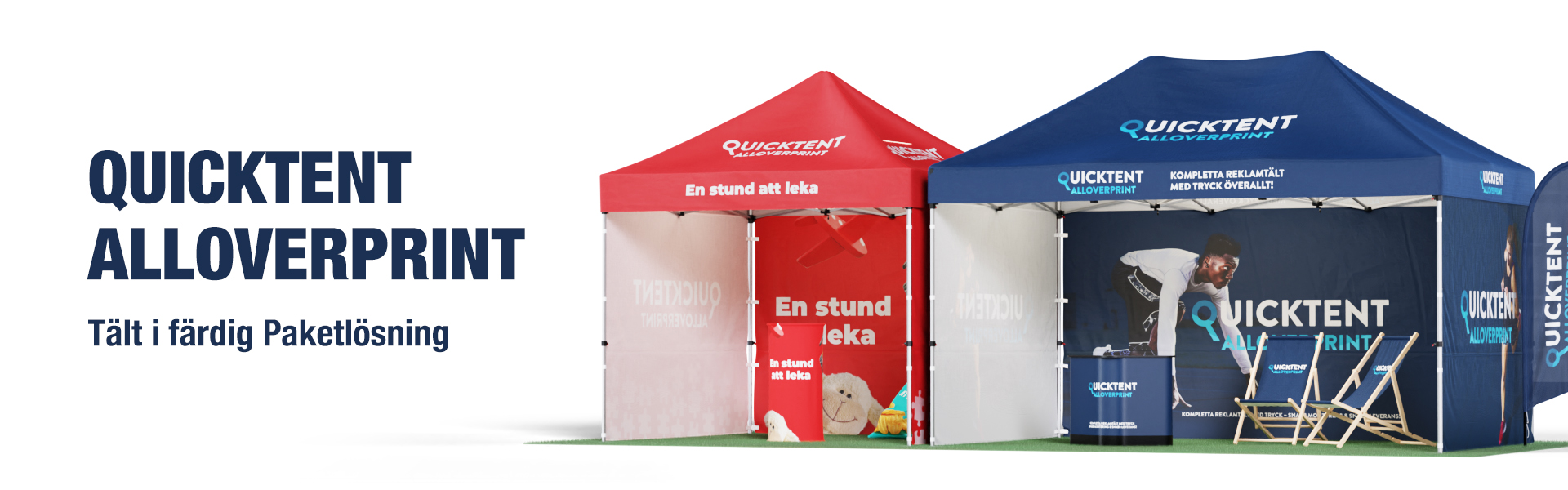 Quicktent Alloverprint Banner
