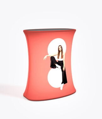 Mässbord Shape BIG Quick LED-ljus