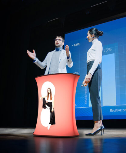Mässbord Shape BIG Quick LED-ljus - Bild 2